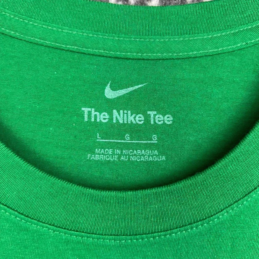Nike Philly Philadelphia Eagles Shirt Men Large Green Short Sleeve Cotton New L